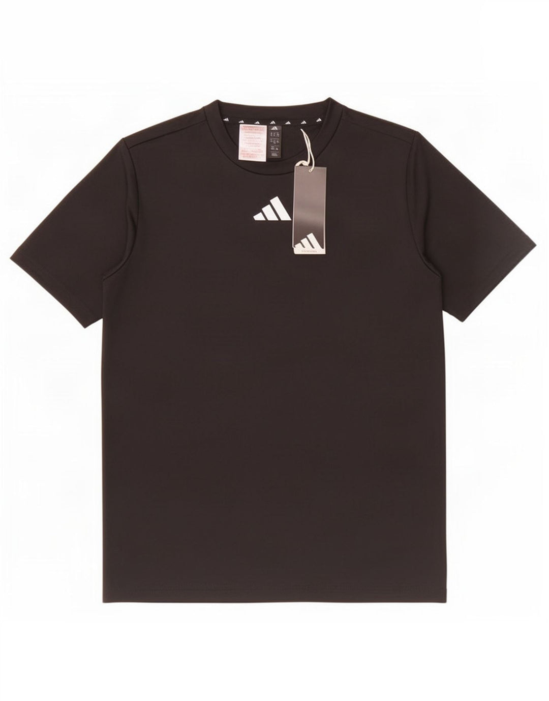Adidas Jungen Climacool T-Shirt Top 13–14 Jahre, schwarzes Polyester