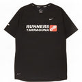 Nike Herren Dri Fit Graphic T-Shirt Top Medium Schwarz