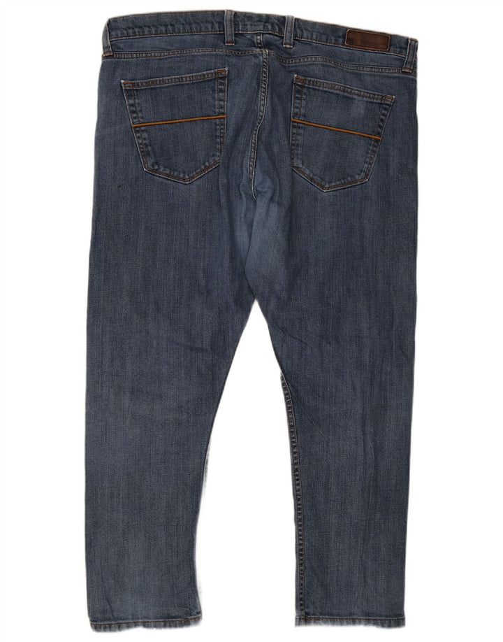 Marks & Spencer Herren Slim Jeans W40 L29 Blaue Baumwolle