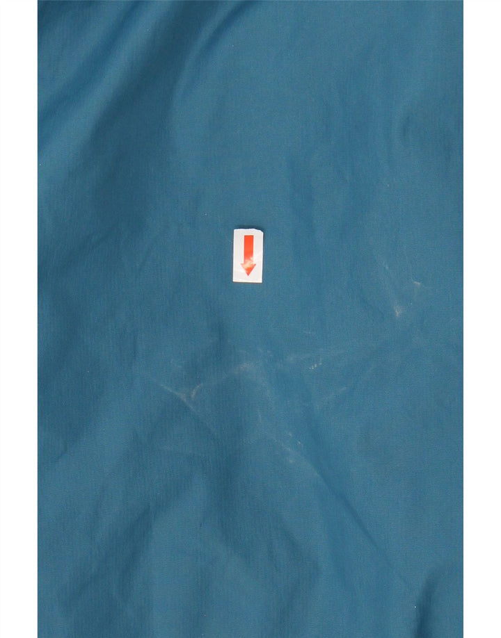 ASICS Herren Windjacke UK 42 XL Blau Colourblock Polyamid