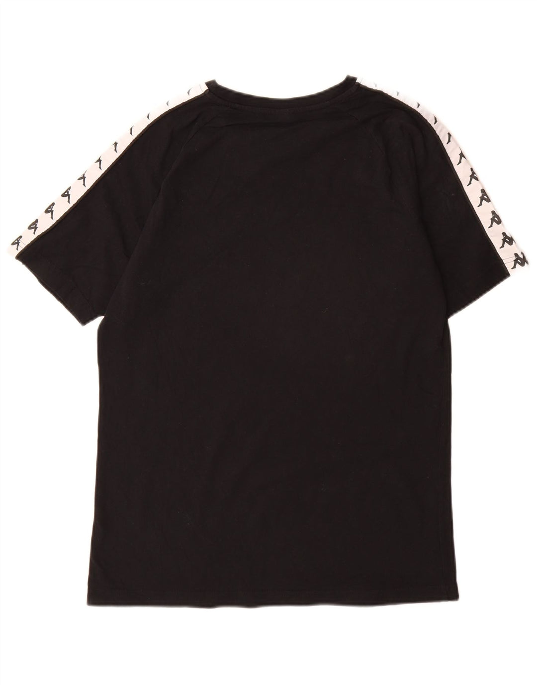 Kappa Herren-T-Shirt mit Grafik, groß, Schwarz, Farbblock