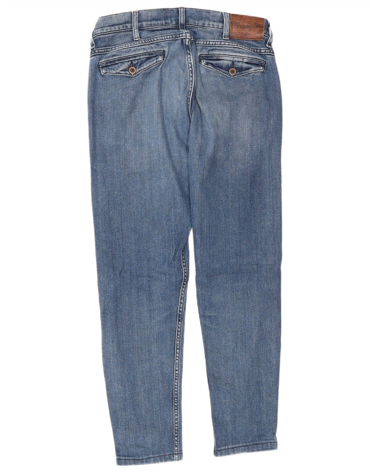 WRANGLER Herren Chino Slim Jeans W31 L34 Blaue Baumwolle