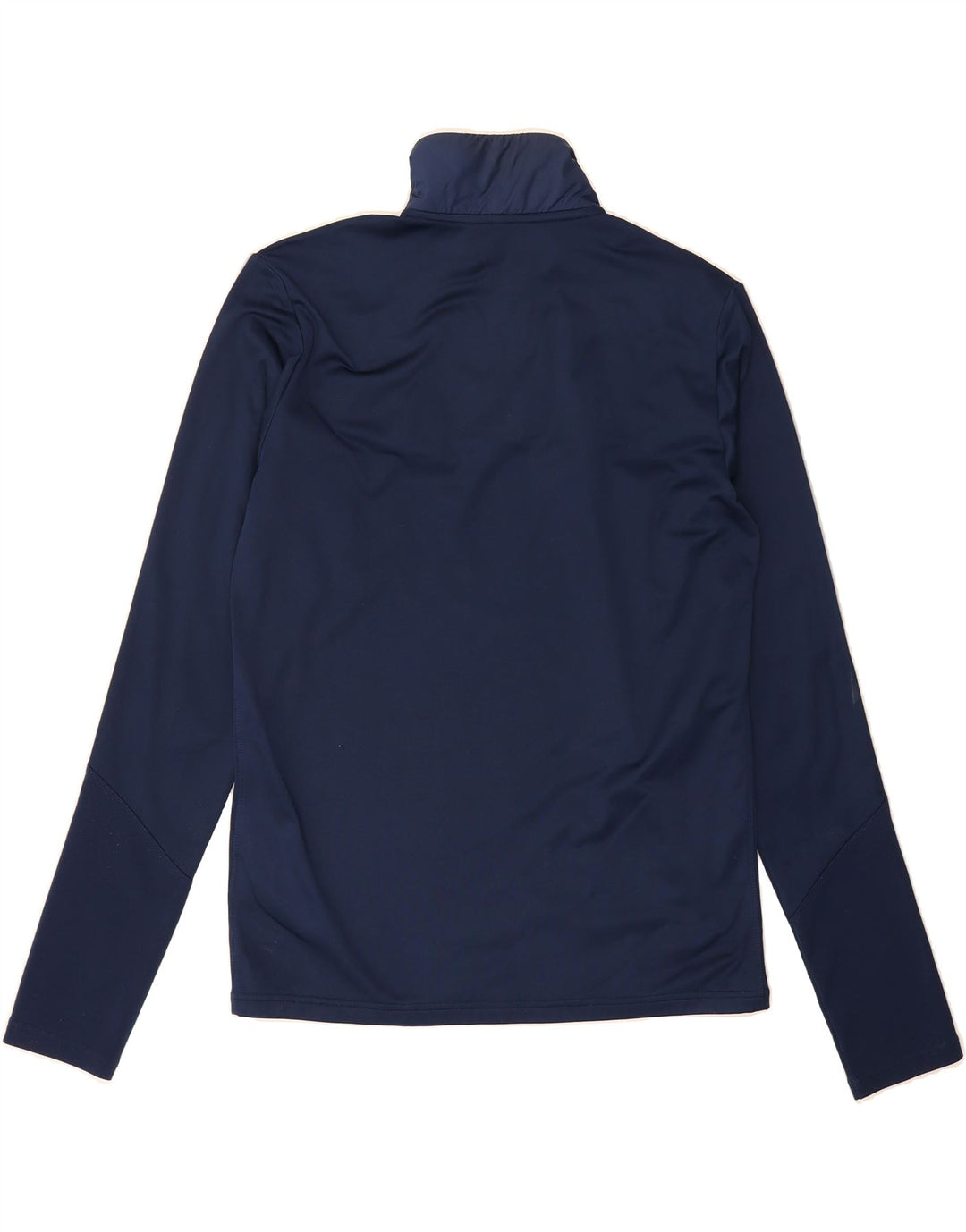 ADIDAS Mens Aeroready Zip Neck Pullover Tracksuit Top Medium Navy Blue Vintage Adidas and Second-Hand Adidas from Messina Hembry 