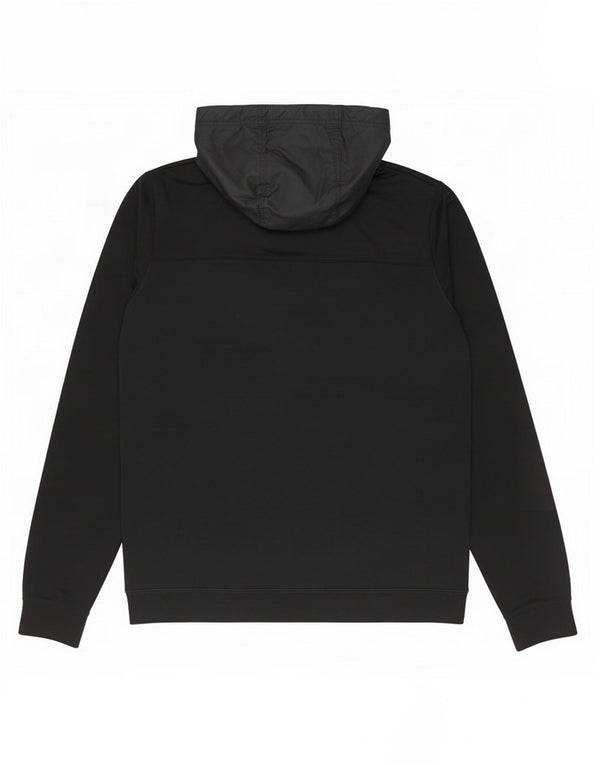 Nike Herren-Kapuzenpullover mit Reißverschluss, mittlerer schwarzer Baumwolle