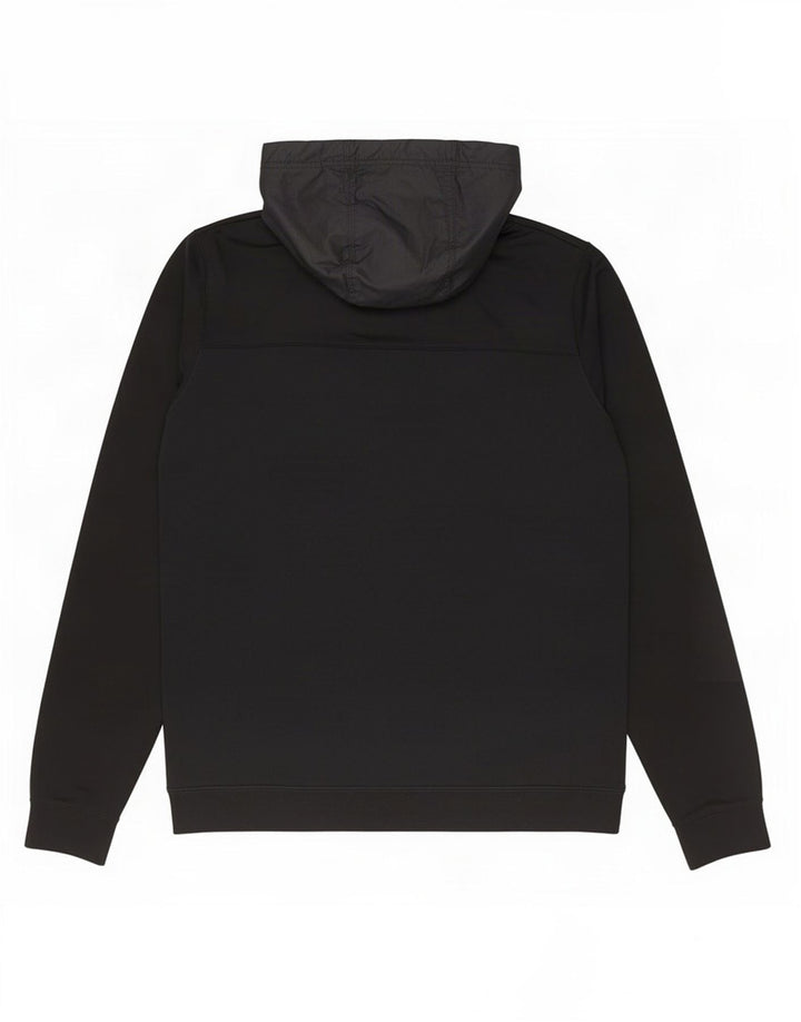 Nike Herren-Kapuzenpullover mit Reißverschluss, mittlerer schwarzer Baumwolle