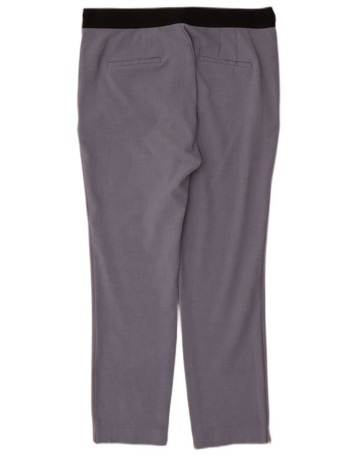 Gerade Chino-Hose für Damen von Zara, XL, W32, L27, Blau, Polyester