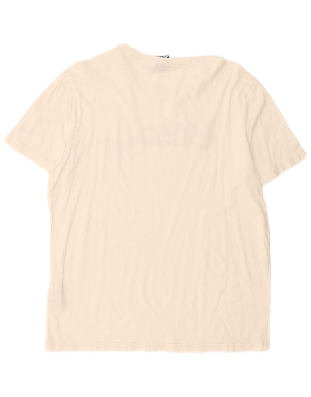 Champion Herren-T-Shirt mit Grafik, Größe L, aus weißer Baumwolle