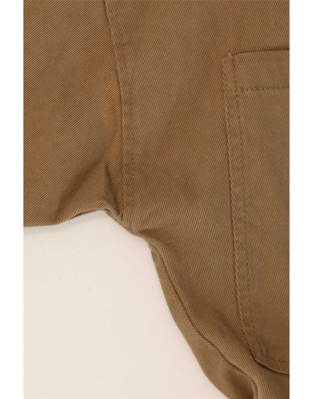 Massimo Dutti Damen Overall UK 12 Mittelbeige Baumwolle
