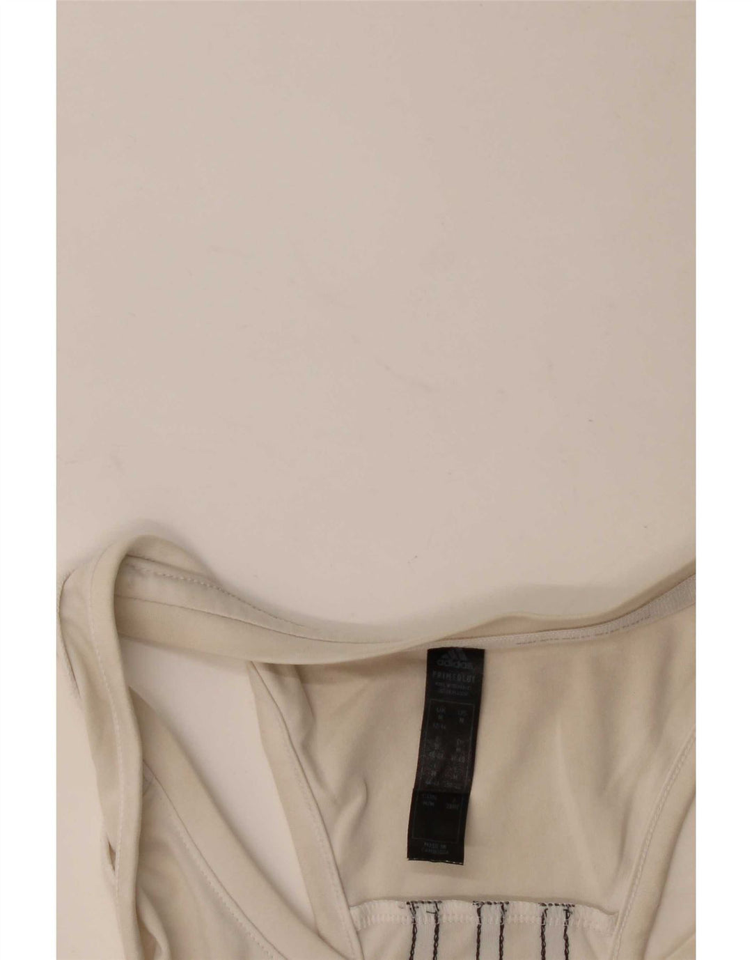 Adidas Damen Aeroready Vest Top UK 12/14 Medium Weiß