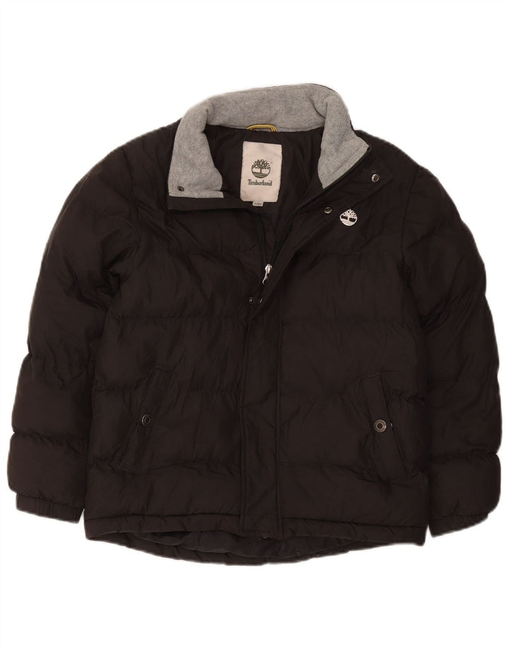 Timberland Jungen Steppjacke 9-10 Jahre Schwarz Polyester