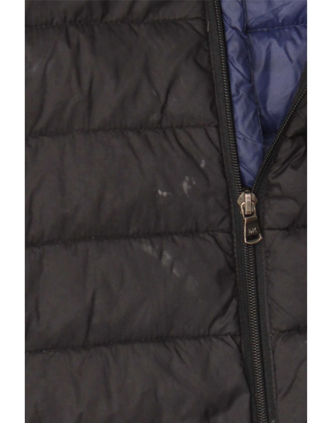 Michael Kors Herren Wattierte Jacke UK 38 Small Marineblaues Nylon