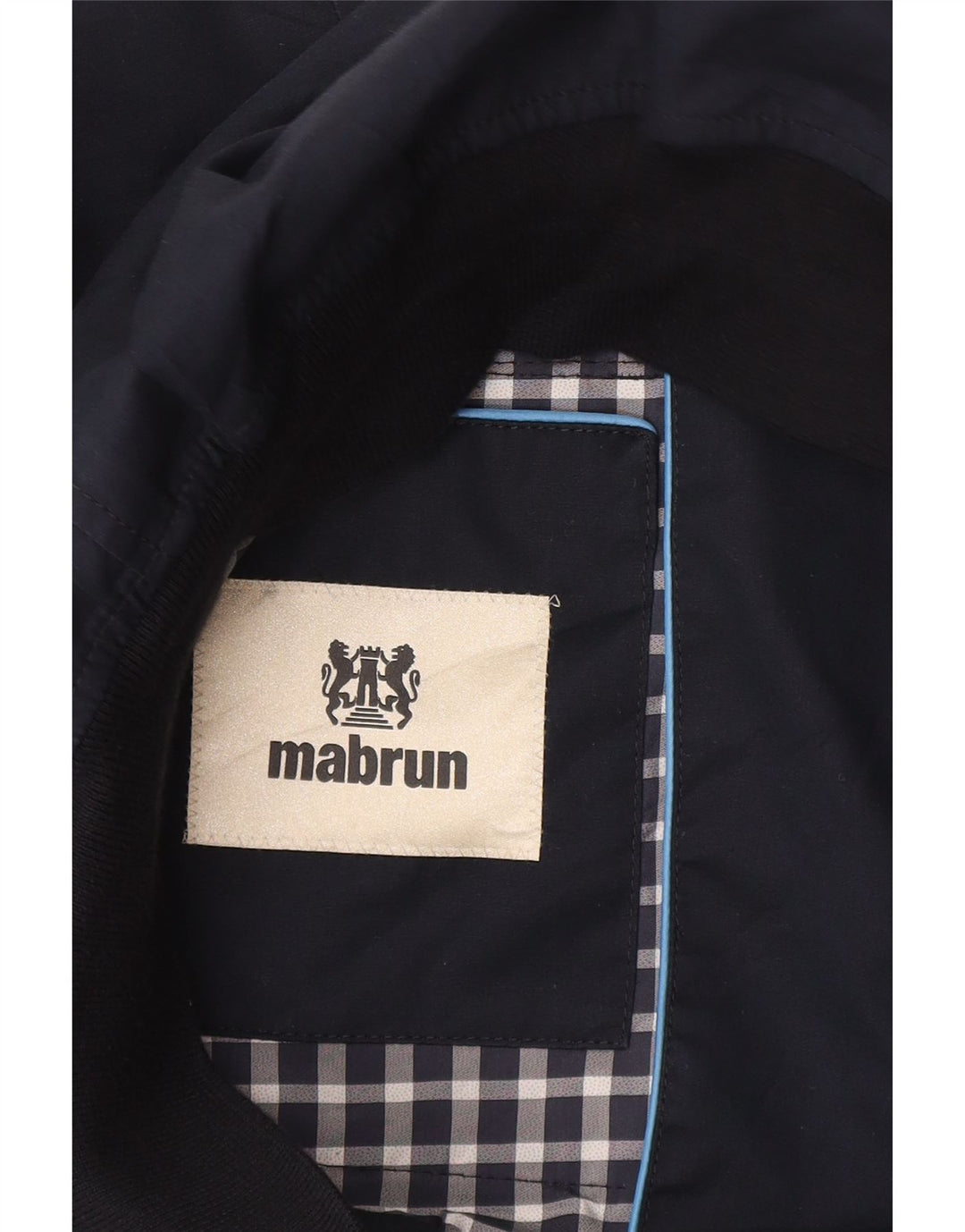 Mabrun Herren Bomberjacke UK 38 Mittel Marineblau