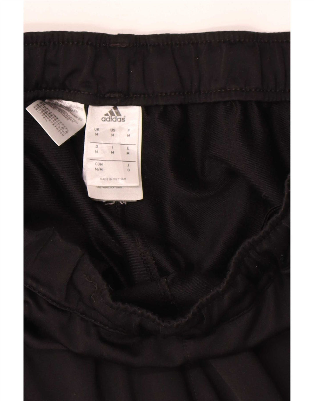Adidas Herren-Trainingshose mit Grafik, mittelgroß, Schwarz, Farbblock