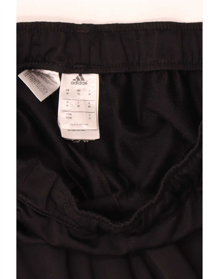 Adidas Herren-Trainingshose mit Grafik, mittelgroß, Schwarz, Farbblock