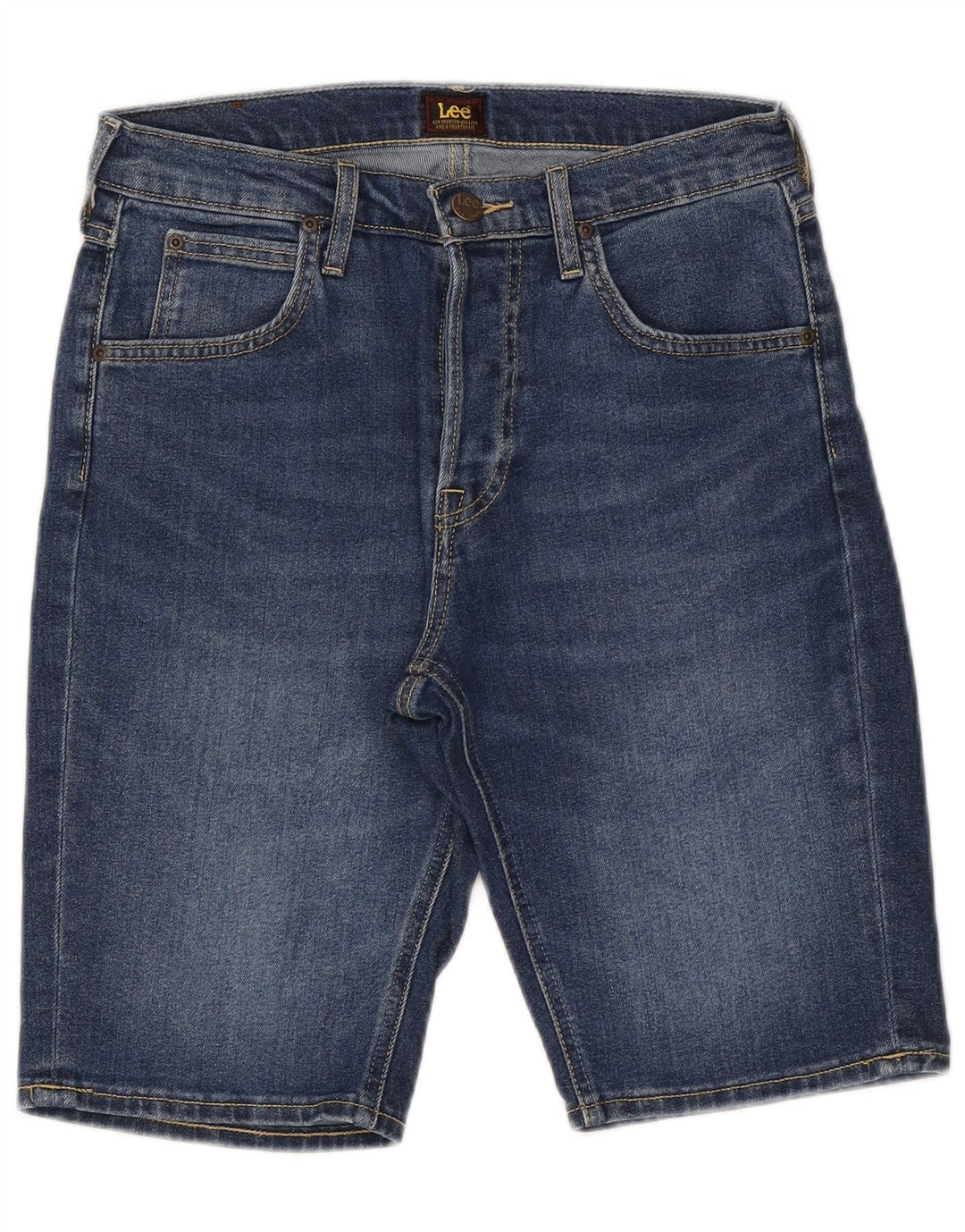 Lee Herren Jeansshorts W29 Small Blau Baumwolle
