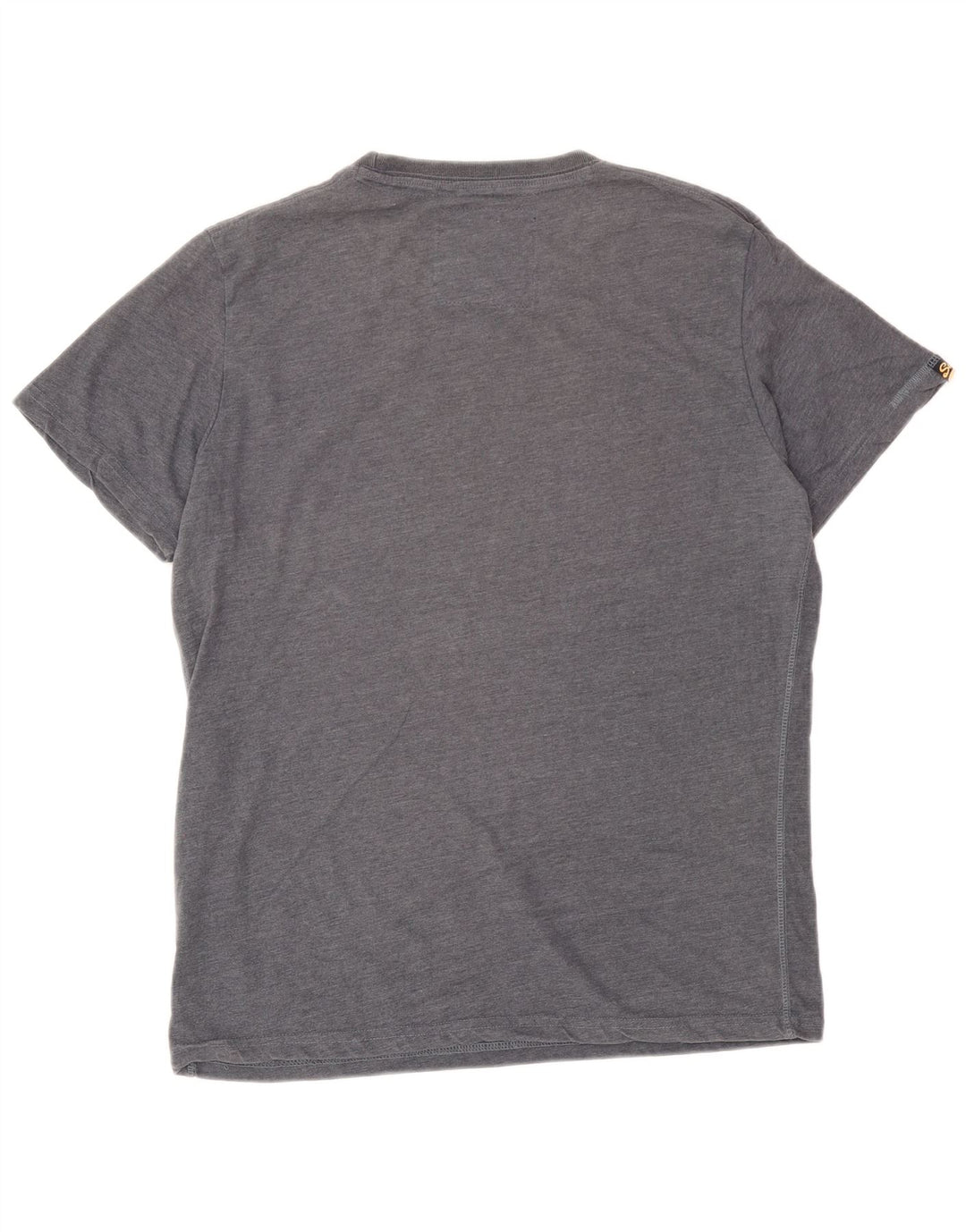 Superdry Herren Grafik-T-Shirt-Oberteil aus mittelgrauer Baumwolle