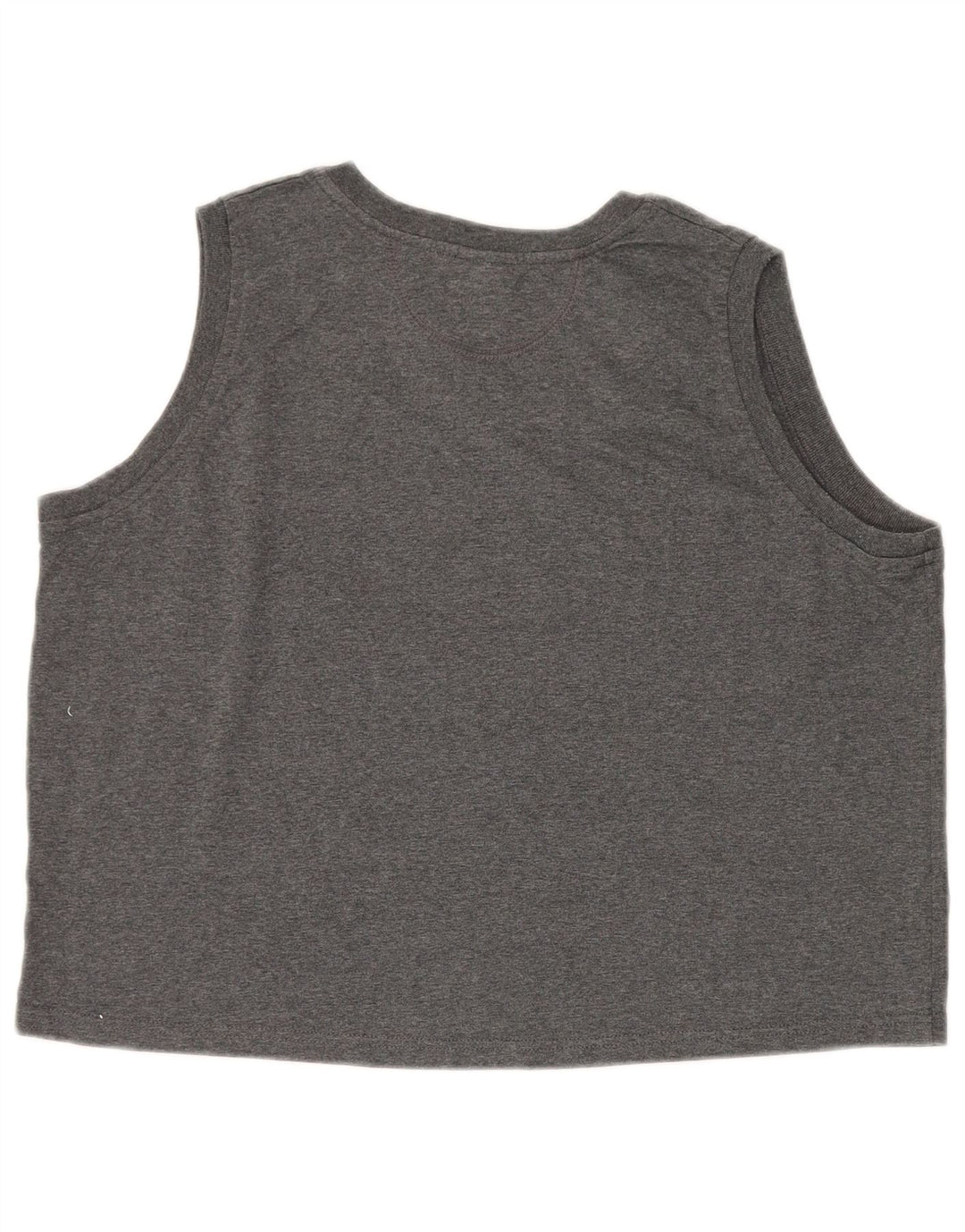 RUSSELL ATHLETIC Damen-Trägershirt UK 16 Large Graue Baumwolle