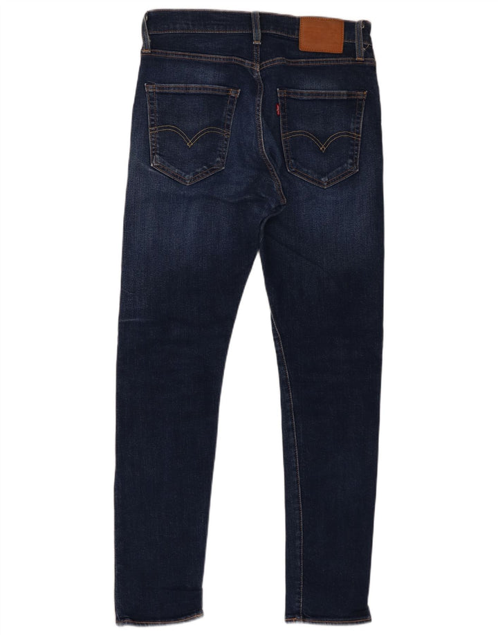 Levi's Herren 512 Slim Tapered Jeans W32 L32 Marineblau