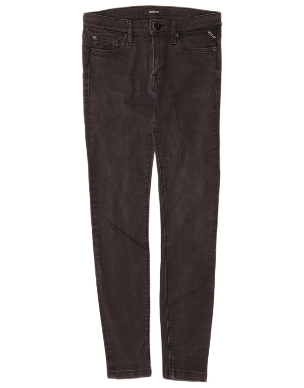 Replay Damen JOI Skinny Jeans W28 L29 Schwarz