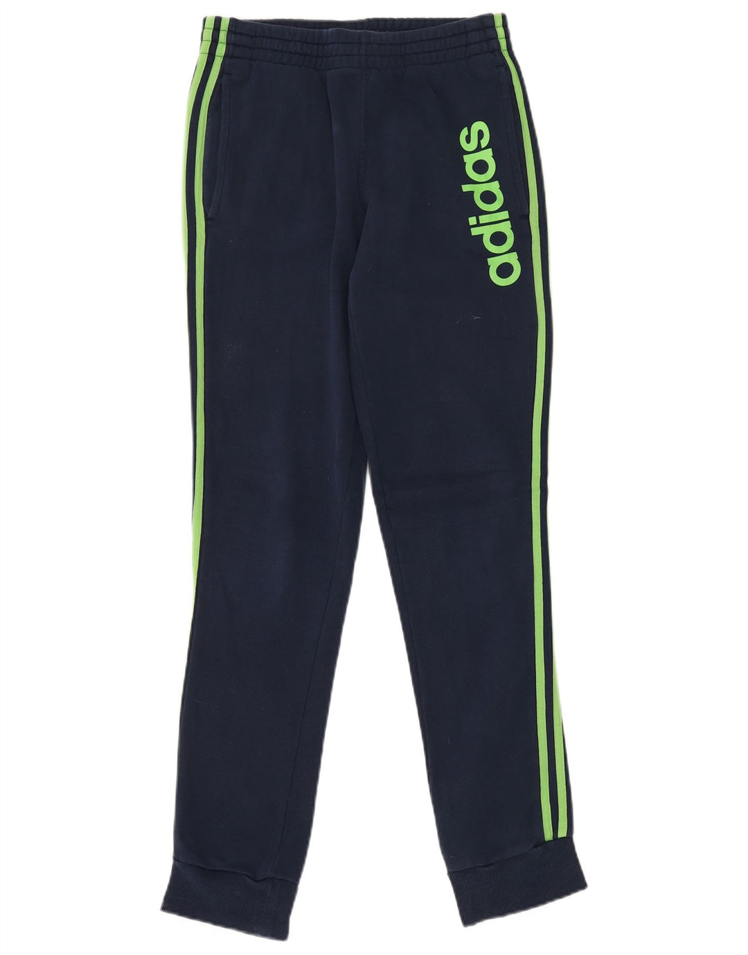 ADIDAS Herren-Trainingsanzug mit Grafik, Jogginghose, Größe S, marineblau, Baumwolle