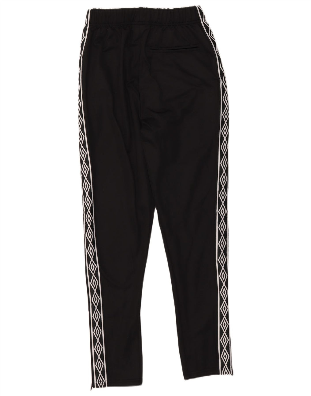 UMBRO Herren-Trainingshose mit Grafik, Größe S, Schwarz, Polyester