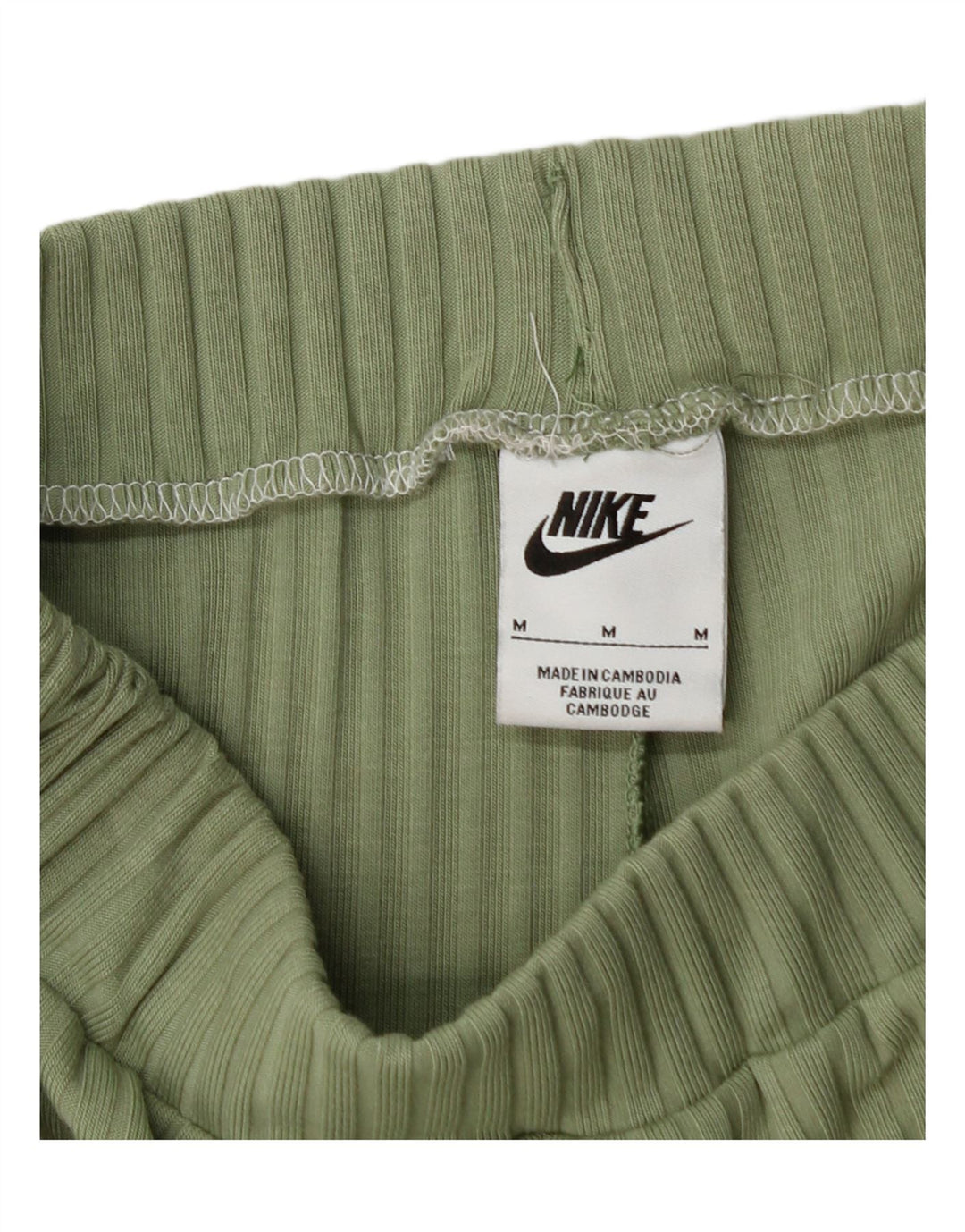 Nike Damen Flare-Trainingshose UK 12 Mittelgrün
