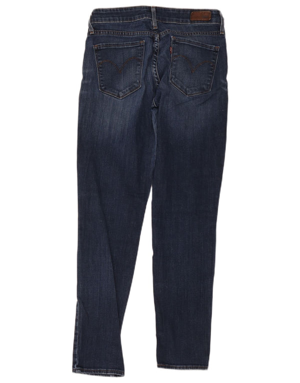 Levi's Damen Demi Curve Modern Rise Skinny Jeans W27 L30 Blaue Baumwolle