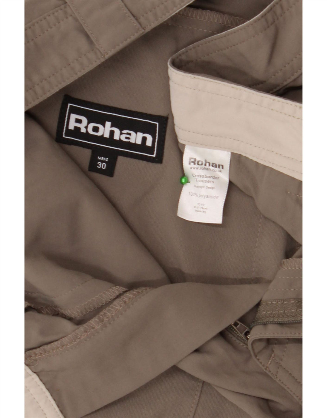 ROHAN Gerade Chino-Hose für Herren, W30, L28, Grau, Polyamid