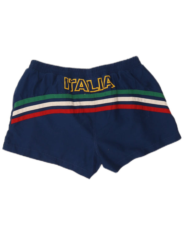 Diadora Herren Italia Graphic Badeshorts XL Marineblau