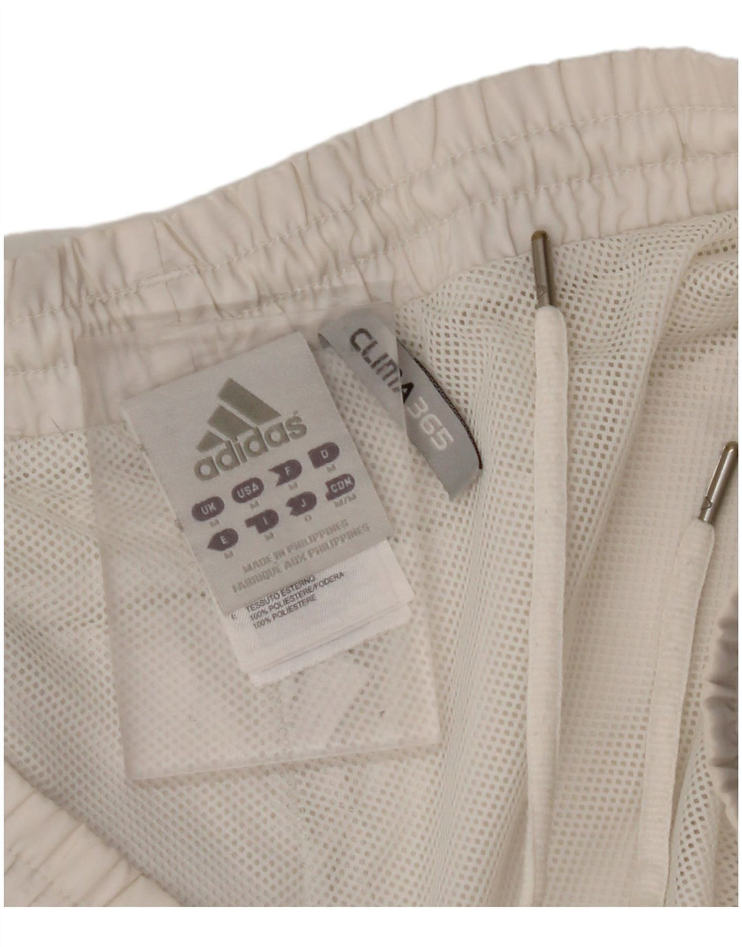 ADIDAS Herren Clima 365 Sportshorts Mittelweißes Colourblock-Polyester