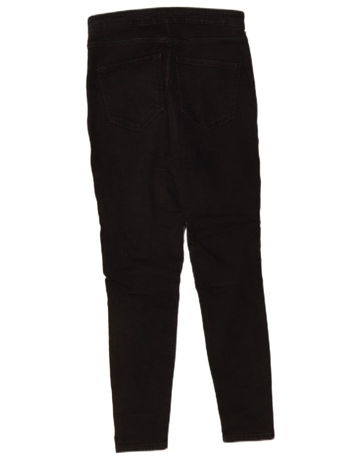 ZARA Damen Trafaluc High Waist Skinny Jeans EU 40 Medium W30 L27 Schwarz