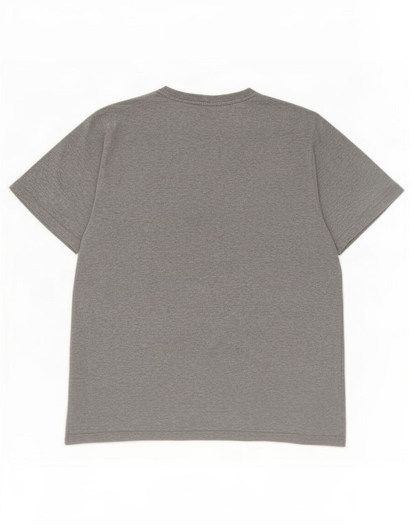 Dickies Herren-T-Shirt mit Grafik, Größe L, aus grauer Baumwolle