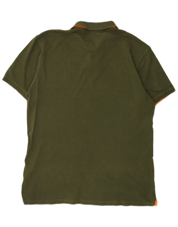 Gant Herren Poloshirt XL Grüne Baumwolle
