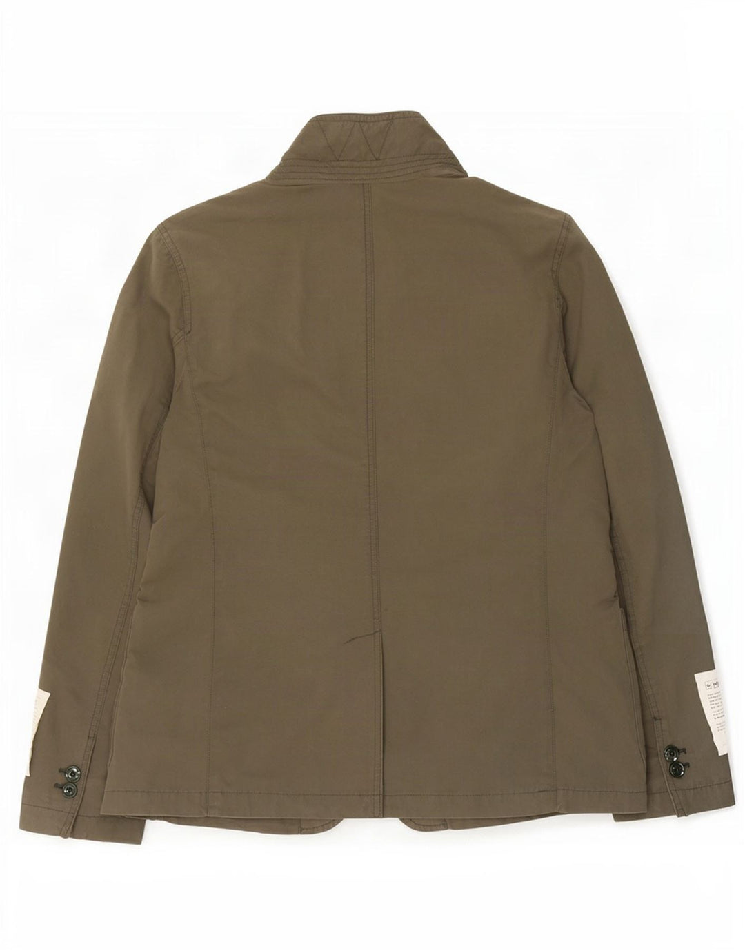 Woolrich Herren-Utility-Jacke UK 40 Large aus grüner Baumwolle