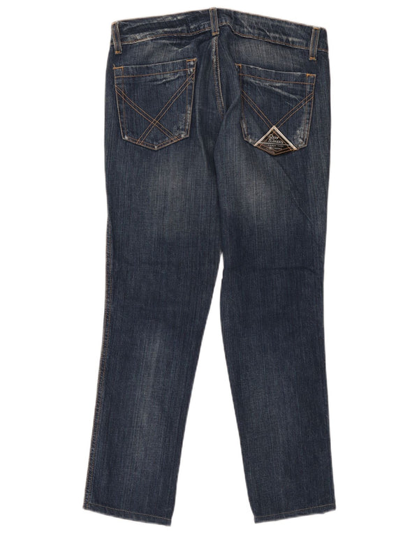 Roy Rogers Womens Slim Jeans W30 L27 Blue Cotton