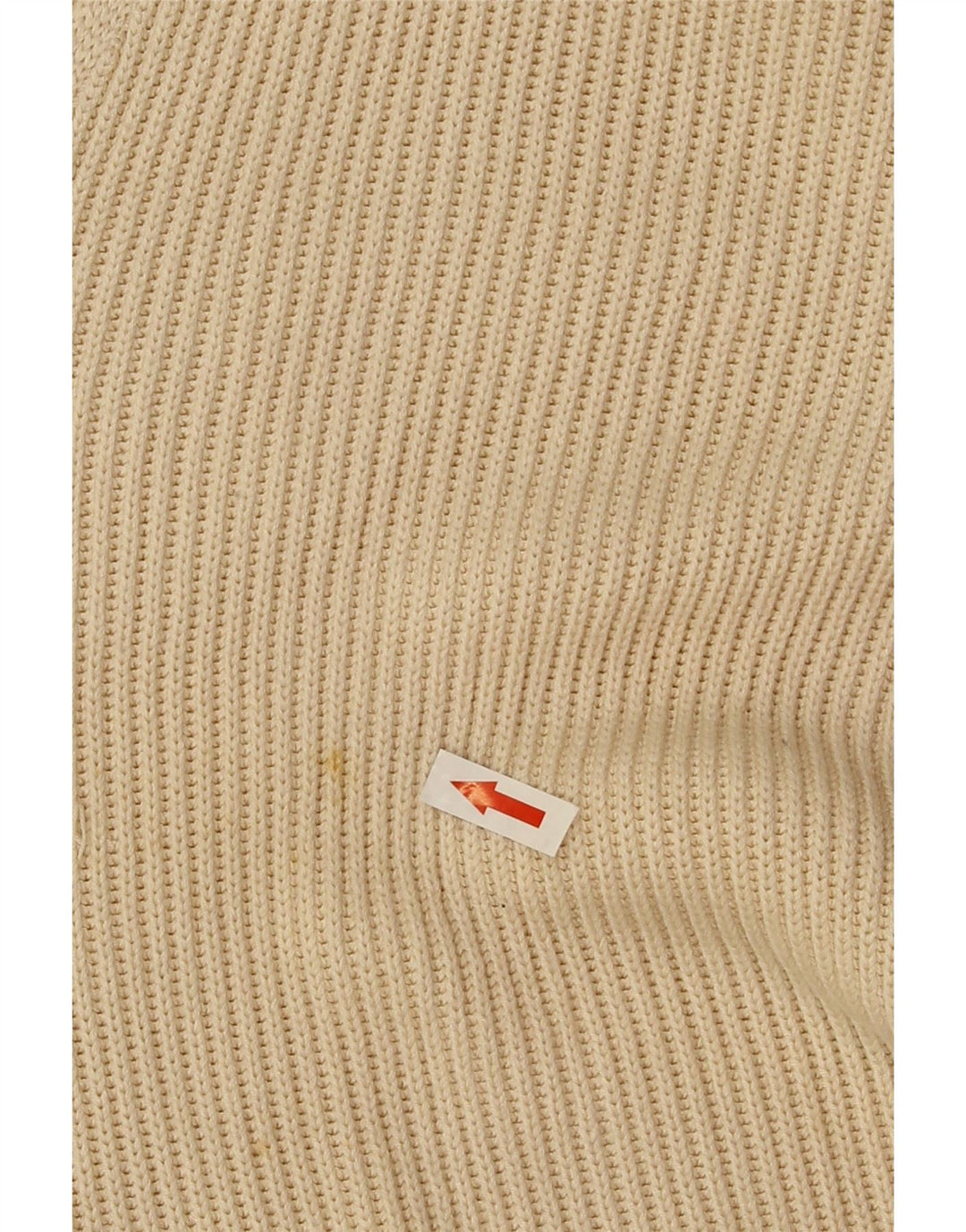 Stefanel Damen-Strickjacke in Übergröße, Gr. 14, mittelbeige Viskose