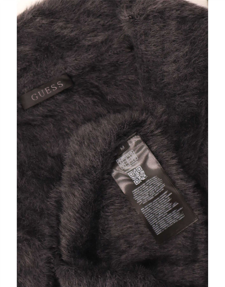 Guess Rollkragenpullover für Damen, Gr. 10, Größe S, Grau, Polyamid
