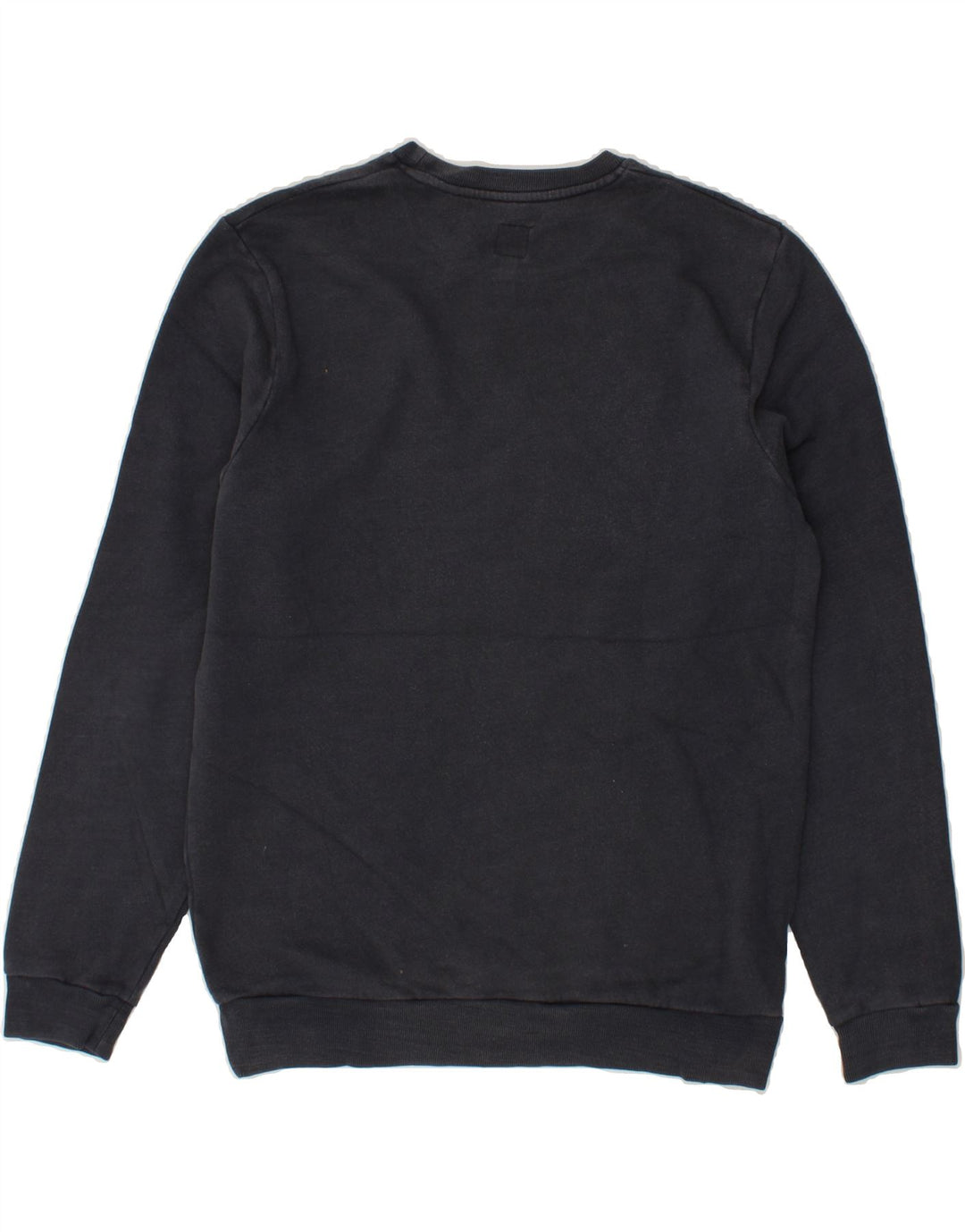 JACK WILLS Mens Graphic Sweatshirt Jumper Medium Navy Blue Cotton Vintage Jack Wills and Second-Hand Jack Wills from Messina Hembry 