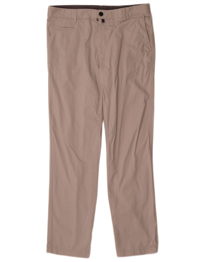 Avirex Herren gerade Chinohose W34 L31 Grau