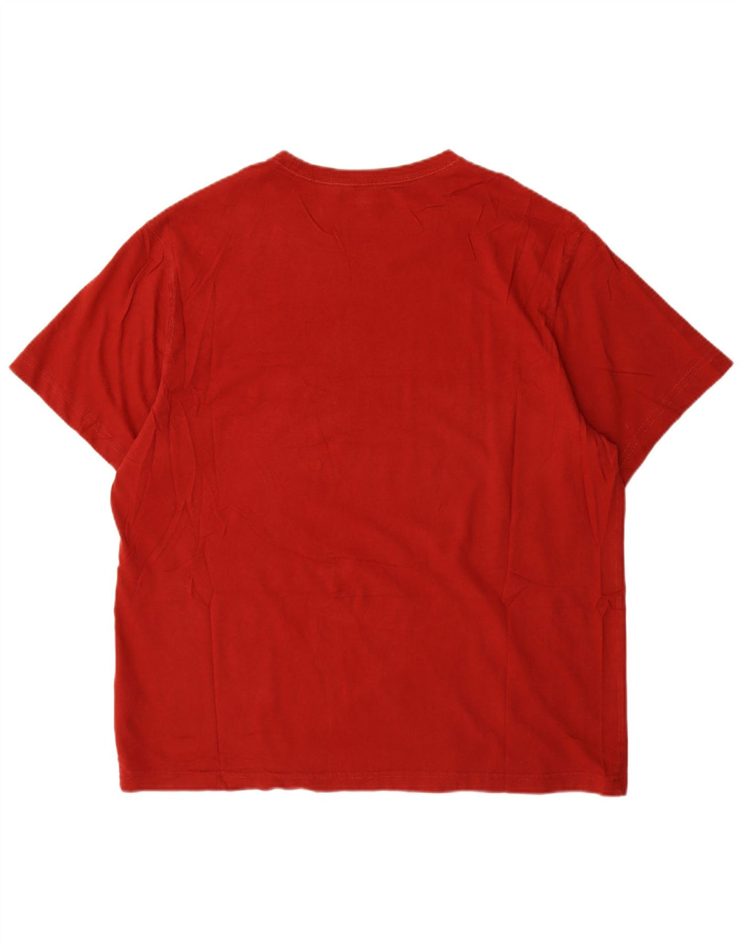 Eddie Bauer Herren T-Shirt Top XL Rot Baumwolle