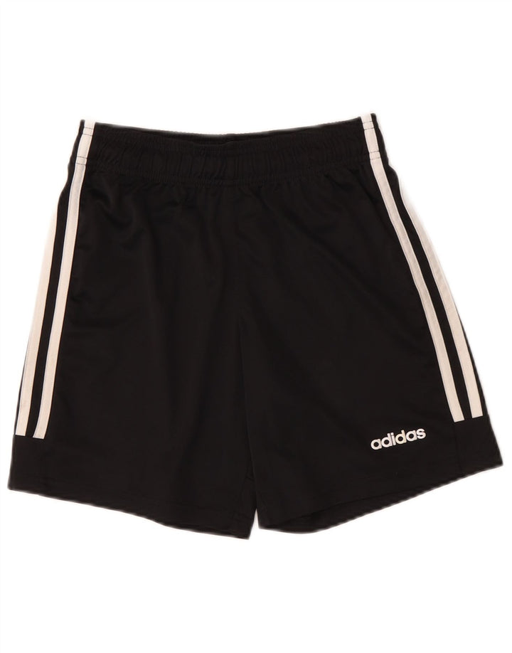Adidas Jungen Climacool Sportshorts 11–12 Jahre, schwarzes Polyester