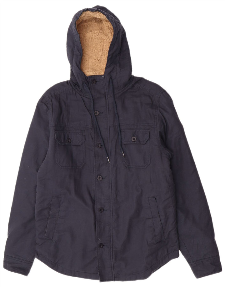 Rip Curl Herren-Utility-Jacke mit Kapuze, UK 38, mittelmarineblaue Baumwolle