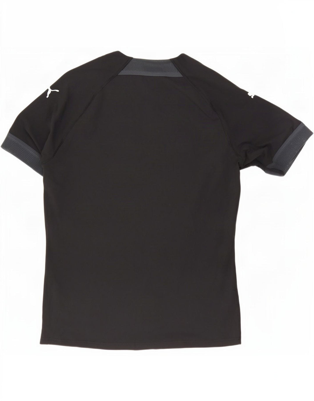 Puma Herren T-Shirt Top Medium Schwarz Colourblock Polyester