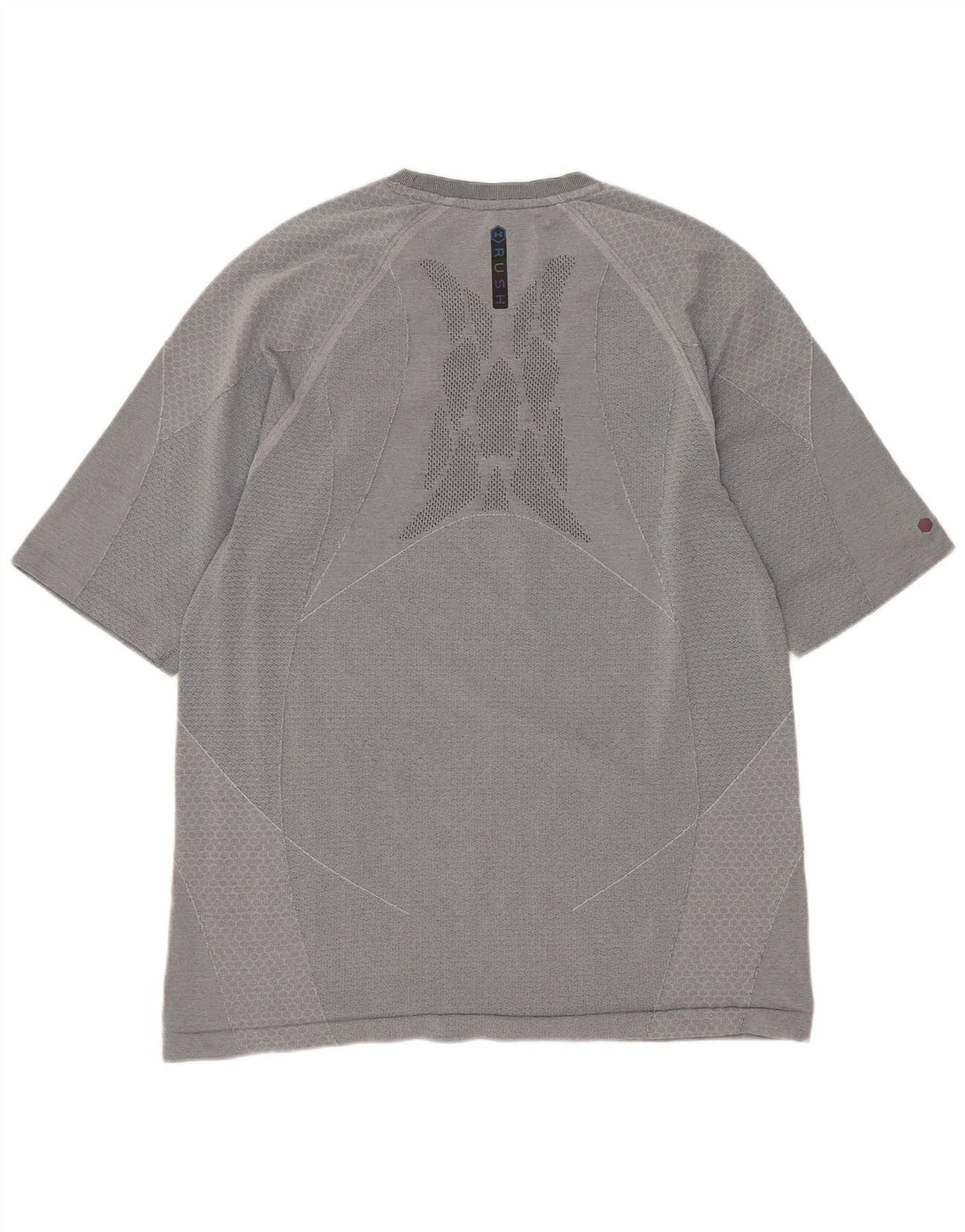 Under Armour Herren Heat Gear T-Shirt Top XL Grau