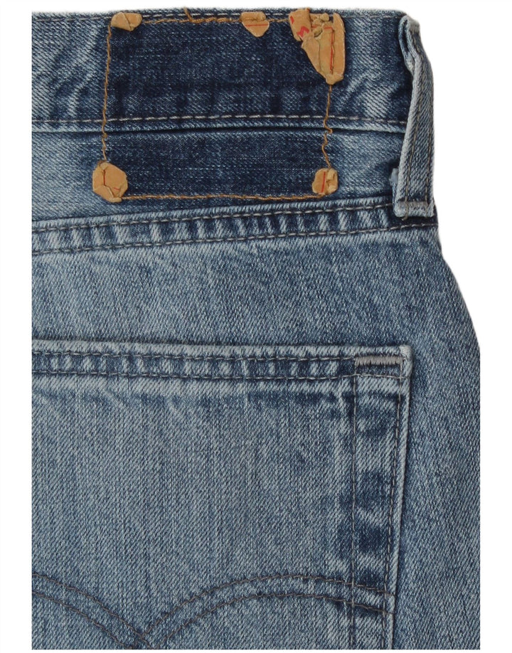 Levi's Herren Straight Jeans W36 L32 Blaue Baumwolle
