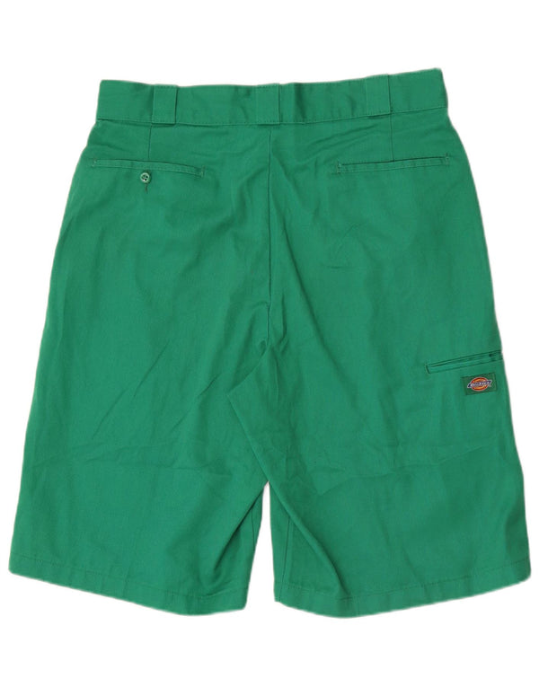 Dickies Mens Bermuda Shorts W34 Large Green Polyester