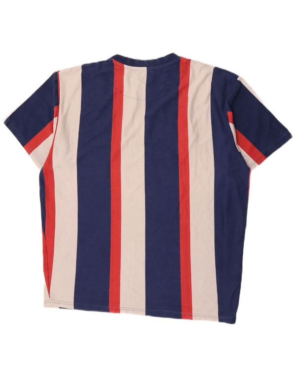 Karl Kani Herren Grafik T-Shirt Top XL Mehrfarbig gestreift