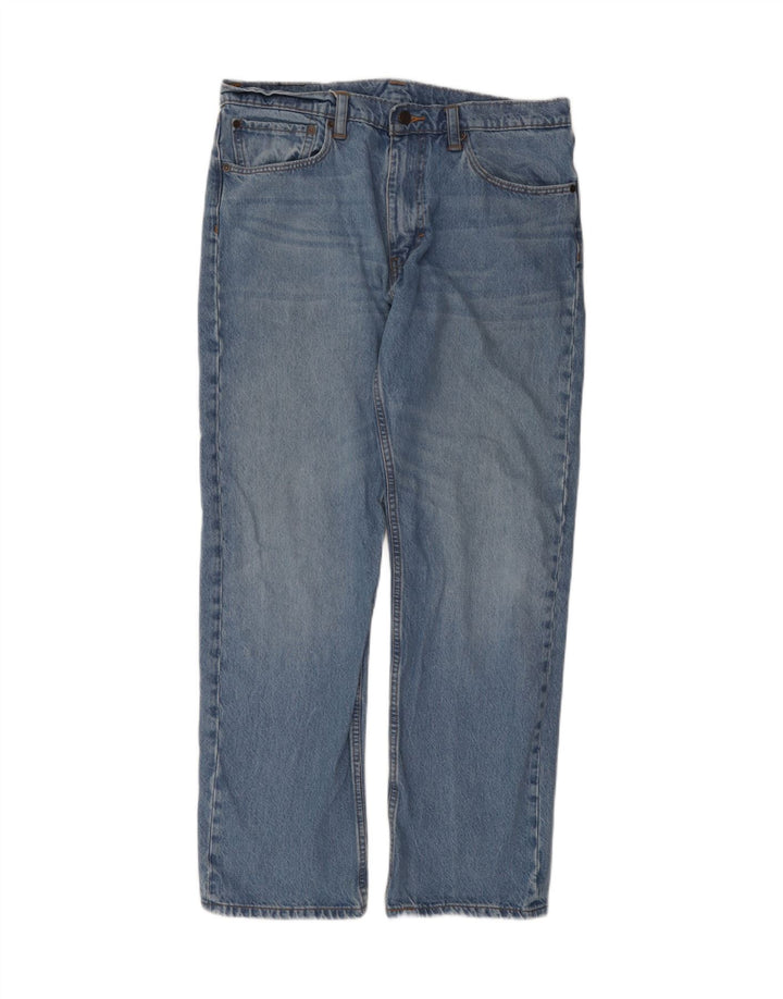 Levi's Herren 551 Straight Jeans W34 L32 Blaue Baumwolle