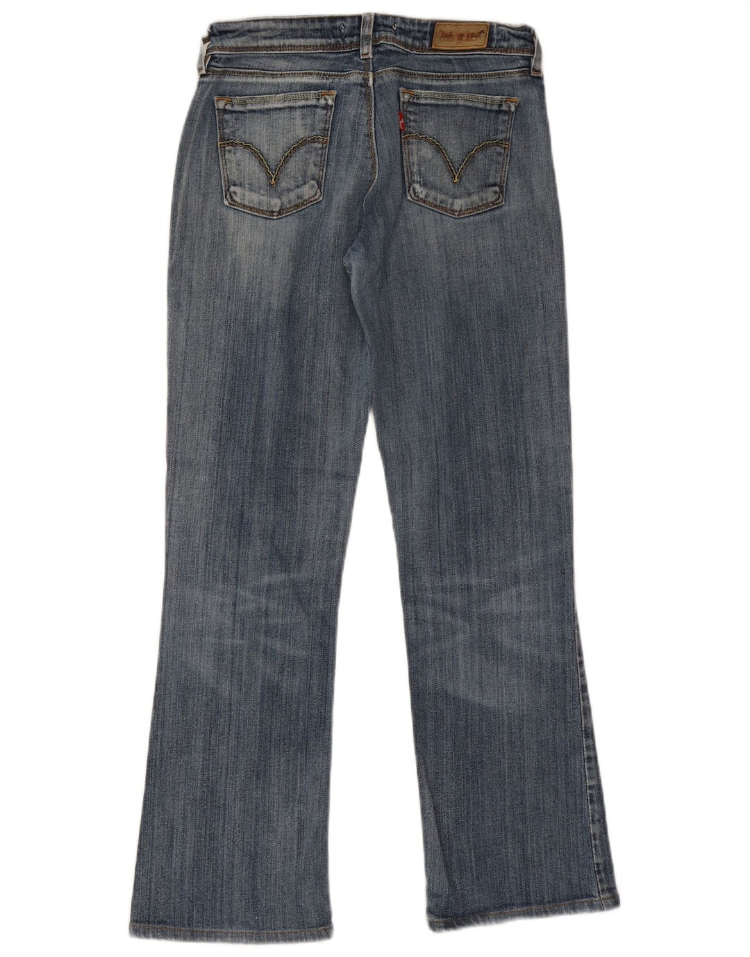 Levi's Damen 572 Bootcut Jeans W30 L29 Blaue Baumwolle