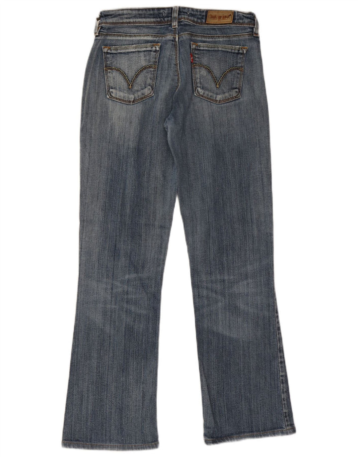 Levi's Damen 572 Bootcut Jeans W30 L29 Blaue Baumwolle